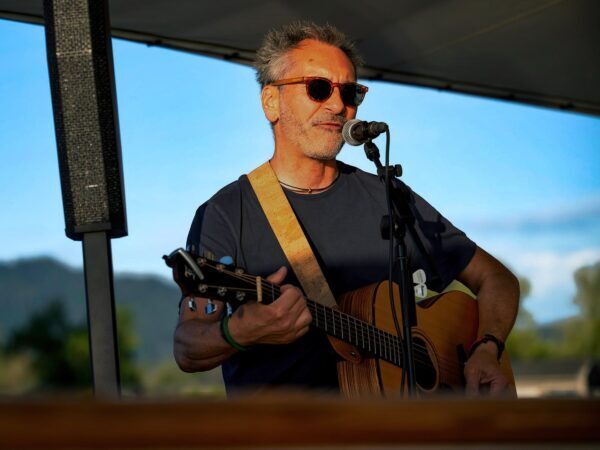 Sonnenuntergang, See und ein altes Dampfschiff. Live auf der Hohentwiel zu spielen – das war schon…